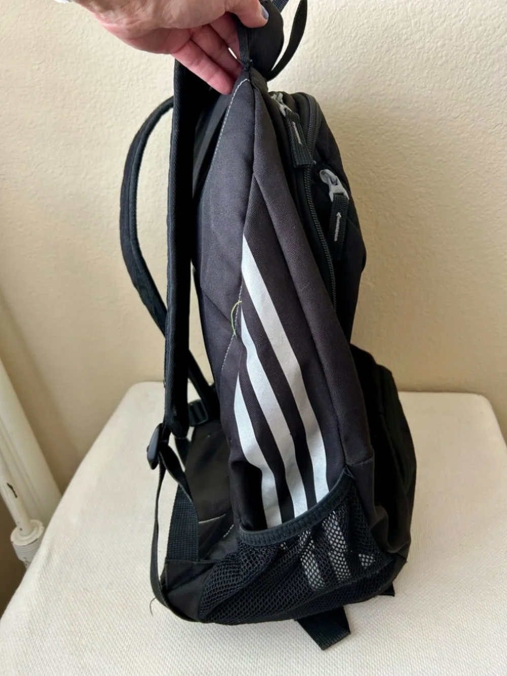Houston Dynamo Backpack - Adidas - Shoe Pocket Ball Pocket Cup Holder Mesh Nylon